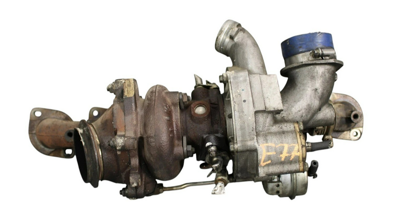 Load image into Gallery viewer, 07-14 Mercedes S550 S600 W221 Left Side Turbocharger Turbo Manifold Assembly Oem
