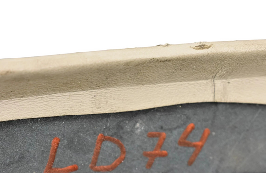 06-12 Bentley Continental Front Left Side Seat Trim Cover Panel 3W5881317E OEM