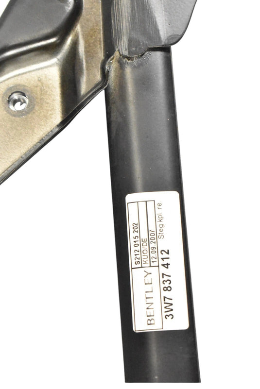 06-12 Bentley Continental Front Right Door Vent Window Glass 3W7845114A Oem