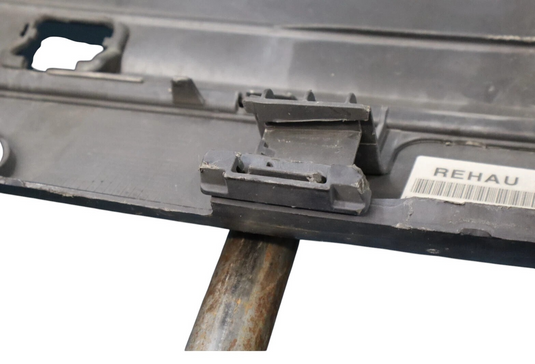 06-16 Mercedes E350 E550 Rear Lower Bumper Cover Assy W/Parking Sensor Holes Oem