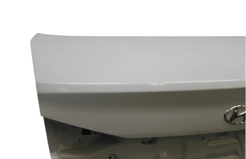 Load image into Gallery viewer, 15-16 Hyundai Genesis Rear Trunk Lid Deck Shell Panel White 69200-B1020 OEM
