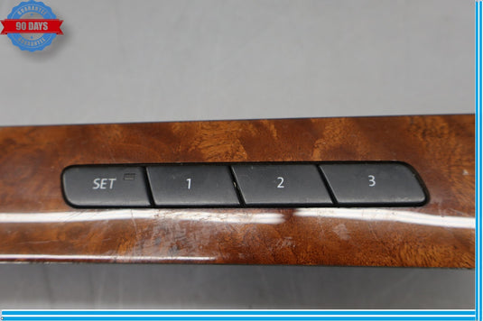11-17 Volkswagen Touareg Front Left Driver Side Door Trim Panel Wood Oem