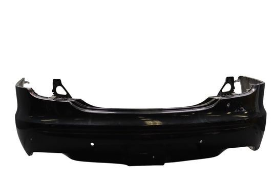 10-15 Jaguar X351 XJ XJR Rear Bumper Cover Panel Assembly Black AW9317A958BA OEM