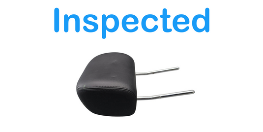 12-15 Audi A6 A7 Quattro Front Right Side Seat Headrest Head Rest Black Oem