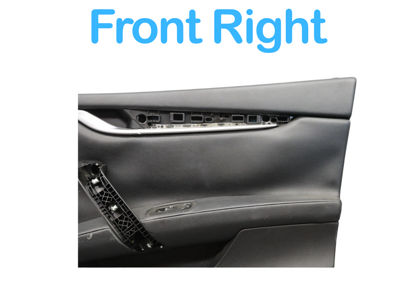 Load image into Gallery viewer, 14-22 Maserati Ghibli M157 Front Right Side Interior Door Panel 105804313C Oem

