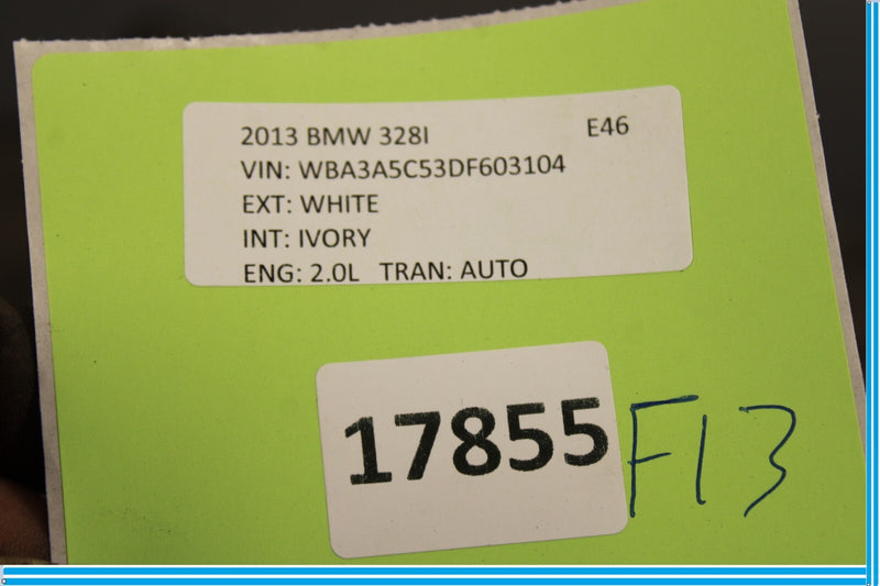 Load image into Gallery viewer, 12-18 BMW 320i 328i Rear Right Side Wheel Housing Splash Shield Cover Oem

