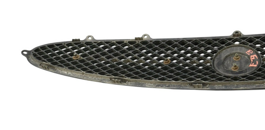 07-09 Jaguar XK XKR Front Lower Bumper Grille Grill Mesh w/ Logo Black Oem