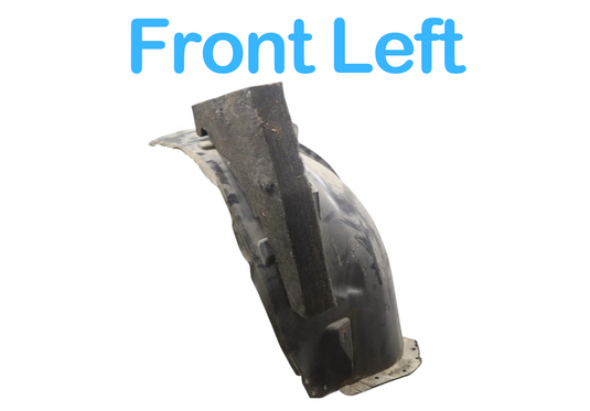 07-16 Mercedes GL450 Front Left Side Rearward Inner Fender Liner A1668847622 Oem