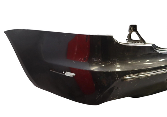 10-15 Jaguar X351 XJ XJR Rear Bumper Cover Panel Assembly Black AW9317A958BA OEM