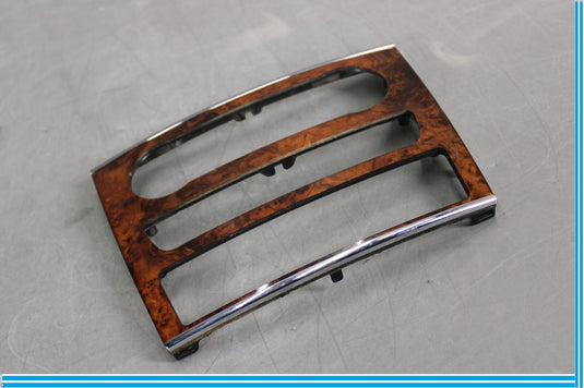 06-12 Mercedes GL450 Center Console Control Trim Bezel Cover Panel Wood Oem