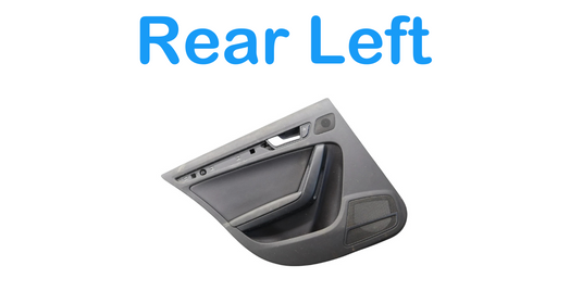 09-16 Audi A4 A4 Quattro Rear Left Side Interior Door Trim Panel 8k0867303 Oem