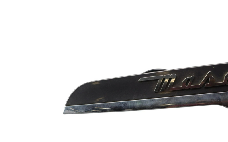 Load image into Gallery viewer, 14-17 Maserati Ghibli S Rear Trunk License Plate Light Cover Trim W/ Camera Oem
