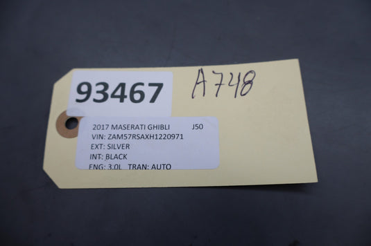14-21 Maserati Ghibli Quattroporte Front Right Interior Door Trim Molding Oem