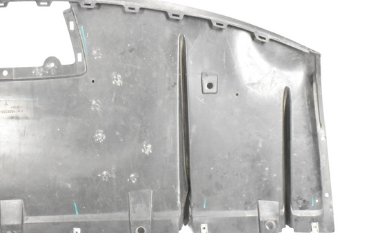 16-20 Tesla Model X Rear Bumper Tray Shield Tow Hitch Cover Black 105835600C Oem
