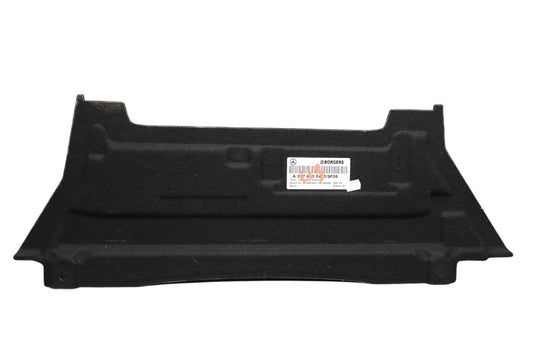 11-17 Mercedes W207 E550 E350 Rear Trunk Floor Carpet Cover Panel Black Oem