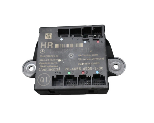 08-18 Mercedes CLS550 C300 Rear Right Door Control Module Unit 2129003914 Oem