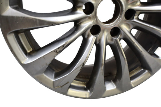 15-17 Infiniti QX80 22 Inch 14 Spoke Alloy Wheel Rim Hyper Silver 22x8 Oem