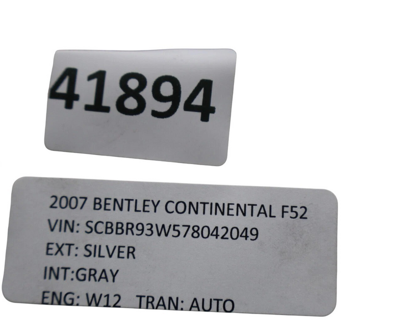 Load image into Gallery viewer, 06-09 Bentley Continental Flying Spur Front Left Driver Side Door Shell Oem
