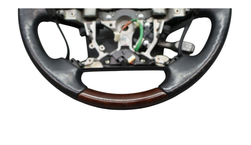 Load image into Gallery viewer, 07-12 Lexus LS460 Front Wood &amp; Leather Steering Wheel Cruise Controls Oem
