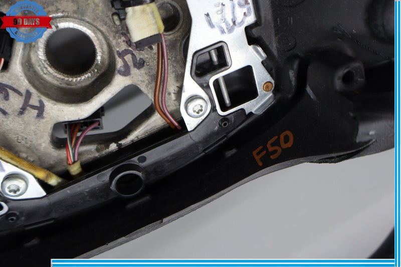 Load image into Gallery viewer, 09-17 BMW 750Li 750Li xDrive Front Steering Wheel Leather Black Oem
