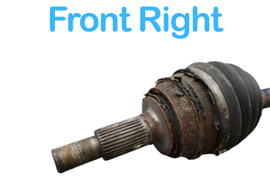 11-15 Audi Q7 A7 Quattro Front Right Side CV Axle Drive Shaft Assembly Oem