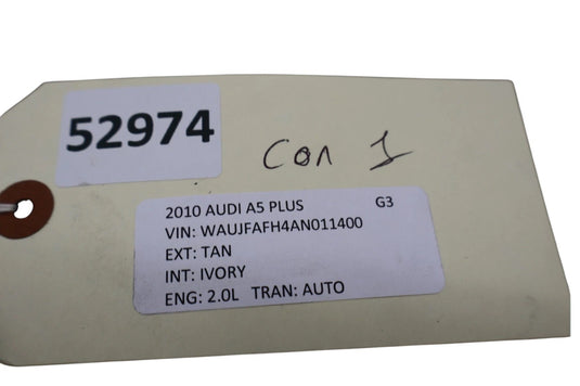 09-17 Audi A5 A5 Quattro Engine Turbo Air Intercooler 8K0145805G OEM