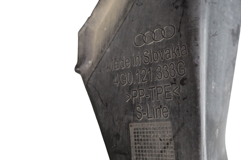 Load image into Gallery viewer, 12-15 Audi A6 A6 Quattro Radiator Air Intake Duct Black 4G0121333 Oem

