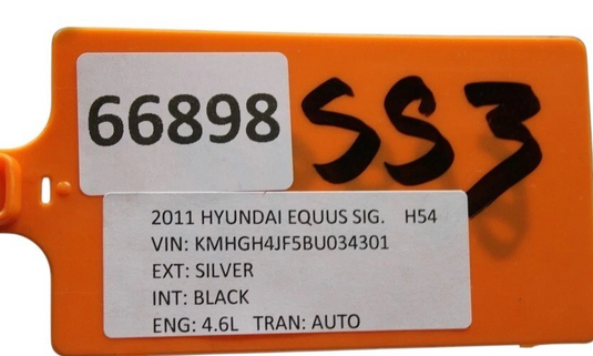11-16 Hyundai Equus SIG Left Side Skirt Rocker Panel Molding 877513N200 Oem