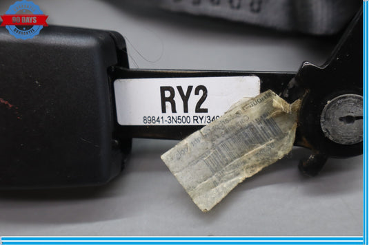 11-16 Hyundai Equus Rear Seat Belt Retractor Strap Latch Buckle 898413N500 Oem