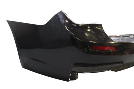 09-12 BMW 750i 750Li Rear Lower Bumper Cover Assembly Trim Panel Black Oem