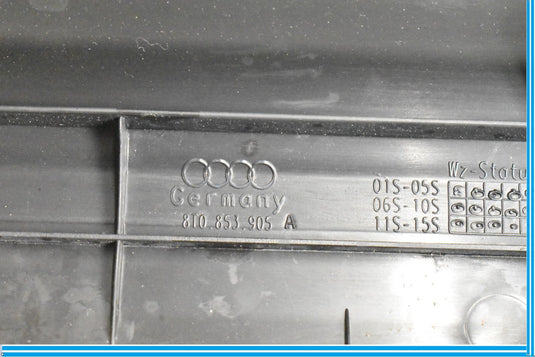 AUDI A5 FRONT LEFT DRIVER SIDE DOOR SILL SCUFF PLATE TRIM COVER OEM 2008-2011