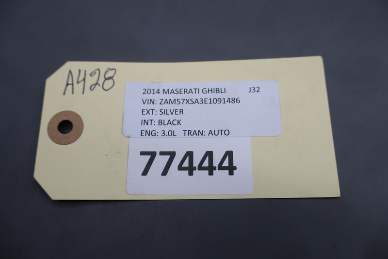 Load image into Gallery viewer, 14-19 Maserati Ghibli Lower Steering Column Trim Cover Panel S311004060 Oem
