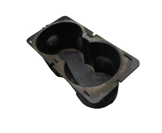 17-20 Jaguar XE F-Pace X260 Center Console Cover Trim Panel Cup Holder Black Oem