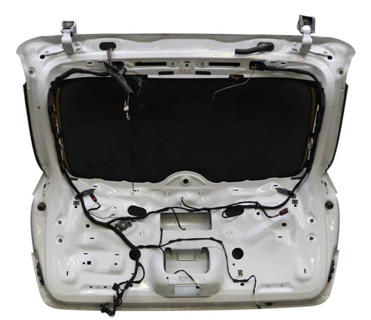 11-14 Porsche Cayenne 958 Rear Trunk Lid Liftgate Tailgate Hatch Shell White OEM