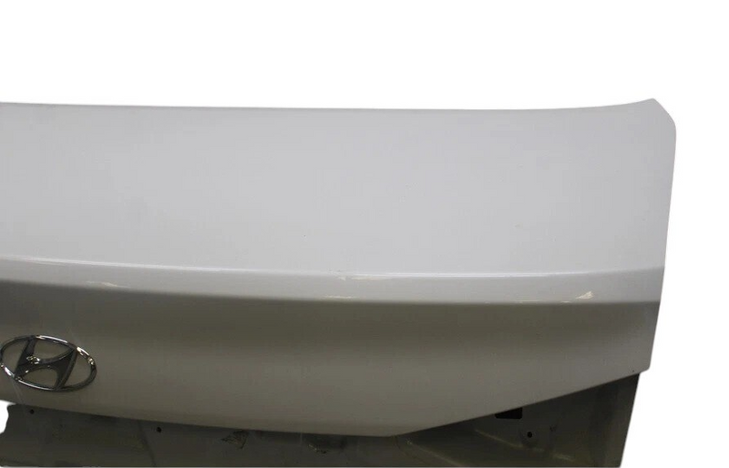 Load image into Gallery viewer, 15-16 Hyundai Genesis Rear Trunk Lid Deck Shell Panel White 69200-B1020 OEM
