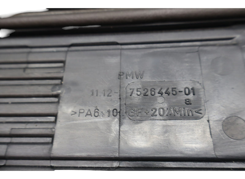 Load image into Gallery viewer, 03-06 BMW E85 Z4 Front Engine Top Cover Panel Trim Black 7526445-01 Oem
