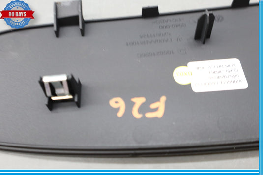14-17 Maserati Ghibli Dash Speedometer Cluster Cover Trim Black 670011184 Oem