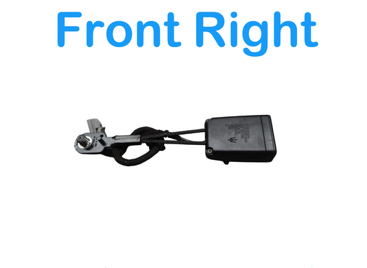 14-22 Maserati Ghibli S M157 Front Right Passenger Side Seat Belt Buckle Oem