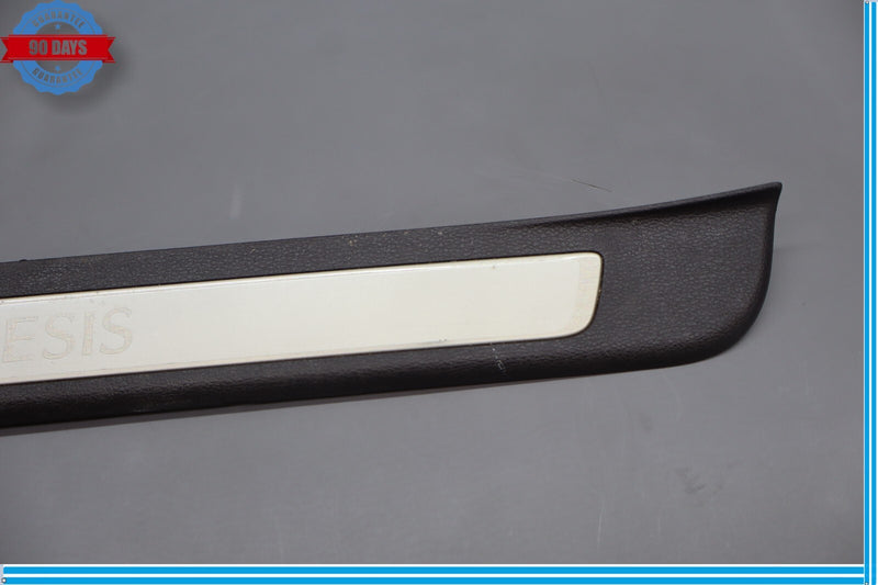 Load image into Gallery viewer, 15-16 Hyundai Genesis Front Left Driver Side Door Sill Scuff Plate Trim Oem
