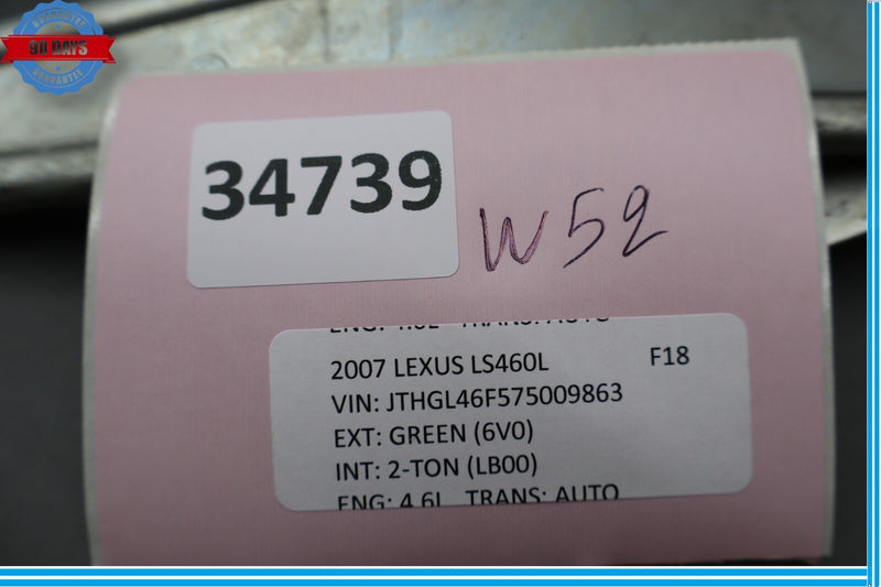 Load image into Gallery viewer, 07-17 Lexus LS460L Rear Right Passenger Side Door Window Regulator Motor Oem
