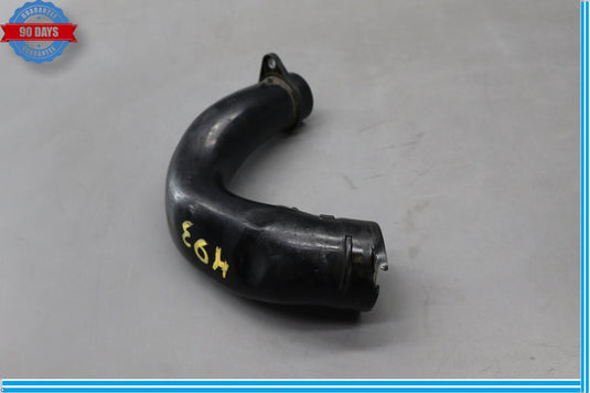 11-16 BMW 535i GT xDrive Lower Intercooler Air Hose Pipe Tube Black Oem