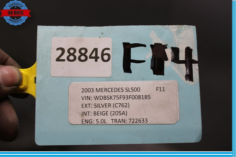 Load image into Gallery viewer, 03-12 Mercedes R230 SL550 SL500 Front Left Side Fender Liner Splash Shield Oem
