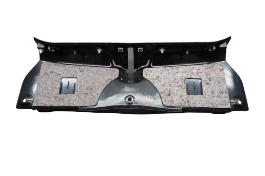 05-20 Mercedes R171 SLK280 SLK350 Rear Trunk Latch Cover Panel Trim Sill Oem