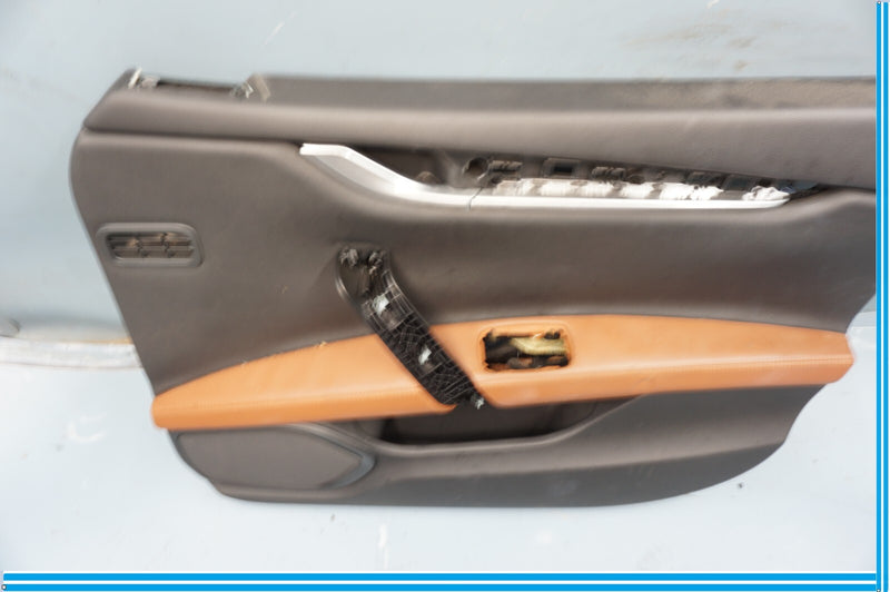 Load image into Gallery viewer, 14-22 Maserati Ghibli Front Right Passenger Side Interior Door Panel Oem
