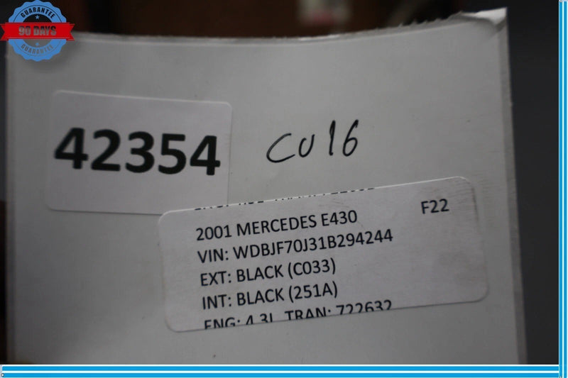 Load image into Gallery viewer, 00-03 Mercedes W210 E320 E430 Front Left Driver Side Top Upper Seat Cushion OEM
