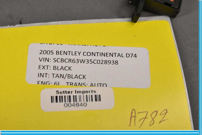 Load image into Gallery viewer, 03-12 Bentley Continental Dash Temperature Control Module Switch ECU Oem
