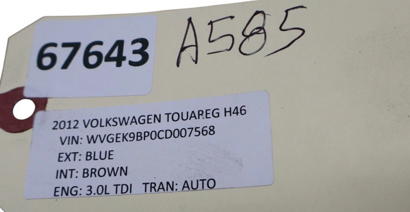 Load image into Gallery viewer, 11-18 Volkswagen Touareg Rear Right Side Parking Brake Actuator 7P0609615 Oem
