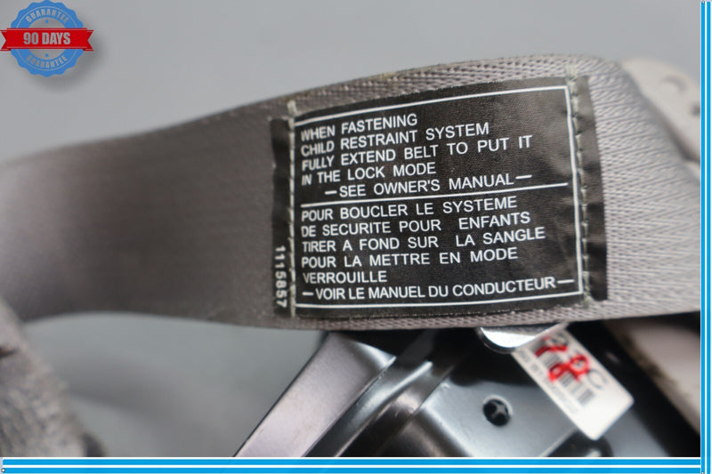 Load image into Gallery viewer, 15-18 Hyundai Genesis G80 Rear Center Seat Belt Seatbelt Dual Buckle Gray Oem
