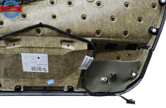 07-09 Jaguar XK XKR Front Left Driver Side Interior Door Panel 6W8323713CN Oem