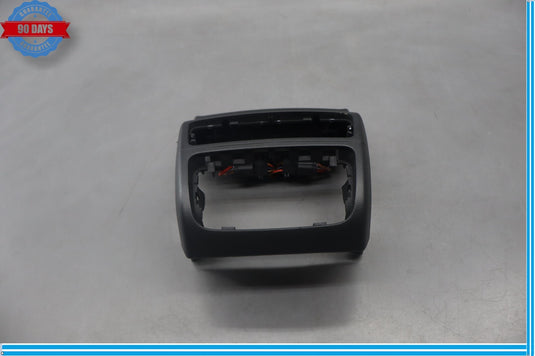 12-18 Audi A6 A7 Quattro Center Console Back Panel & Power Outlet Bezel Oem